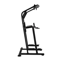 Vertical Knee Raise / Dip / Pull Up Power Tower – TKO (870VKR2) 12 Vertical Knee Raise / Dip / Pull Up Power Tower – TKO (870VKR2) -Detecto Sales tko 872vkr2 bk vkr chin up side