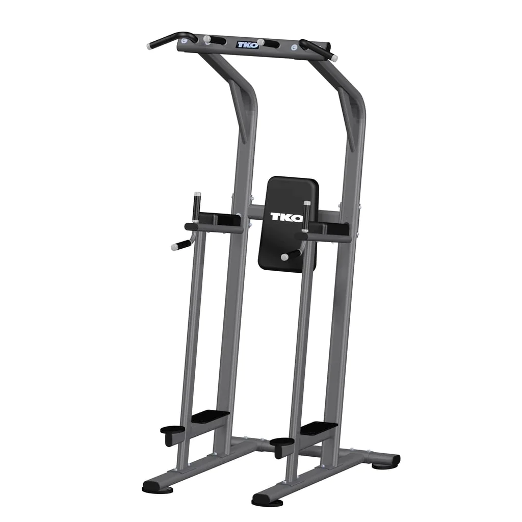 Vertical Knee Raise / Dip / Pull Up Power Tower – TKO (870VKR2) 2 Vertical Knee Raise / Dip / Pull Up Power Tower – TKO (870VKR2) - Image 2
