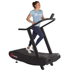 TrueForm TRAINER Non-Motorized Curved Treadmill – Samsara Fitness (TRUEFORM-TRAINER) -Detecto Sales trueform trainer self powered treadmill