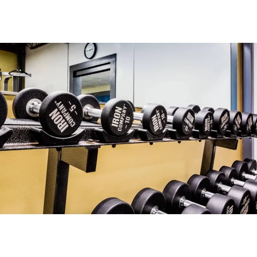 Urethane Solid Steel Dumbbells IRON COMPANY (ICUDB) Detecto Sales