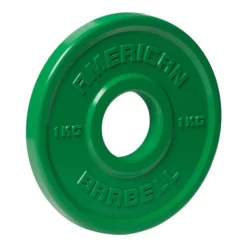 Fractional Olympic Weight Plates - Urethane | American Barbell (FRU) -Detecto Sales urethanefractionalplateskilosgreen