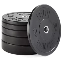 Rubber Bumper Plates | IRON COMPANY (IC-PBBPS)