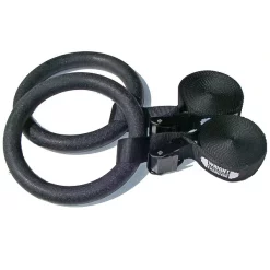 ABS Plastic Gymnastics Rings And Cam Buckle Straps -- Ironcompany (WRS)