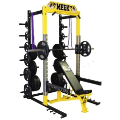 USA Made Premium Half Racks -- Ironcompany (ICPHR) -Detecto Sales yellowusamadepremiumplushalfsquatrack