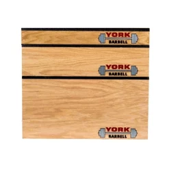 Stackable Wood Plyo Box / Step-Up Box Combo - 3", 6", 12" Heights (Set Of 3) -- York (54256-7-8) 11 Stackable Wood Plyo Box / Step-Up Box Combo - 3", 6", 12" Heights (Set Of 3) -- York (54256-7-8) -Detecto Sales york stacking plyo boxes wood