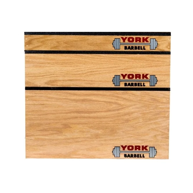 Stackable Wood Plyo Box / Step-Up Box Combo - 3", 6", 12" Heights (Set Of 3) -- York (54256-7-8) 5 Stackable Wood Plyo Box / Step-Up Box Combo - 3", 6", 12" Heights (Set Of 3) -- York (54256-7-8) - Image 5