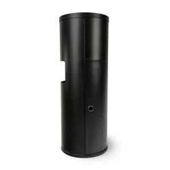 Wipes Floor Stand Dispenser With Waste Receptacle | IRON COMPANY (19220-19219) -Detecto Sales zogics z650 wipe dispenser side